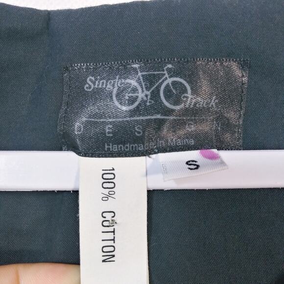 Single Track Design Black Tunic Style Artsy Funky Dress Size Small - Picture 5 of 7